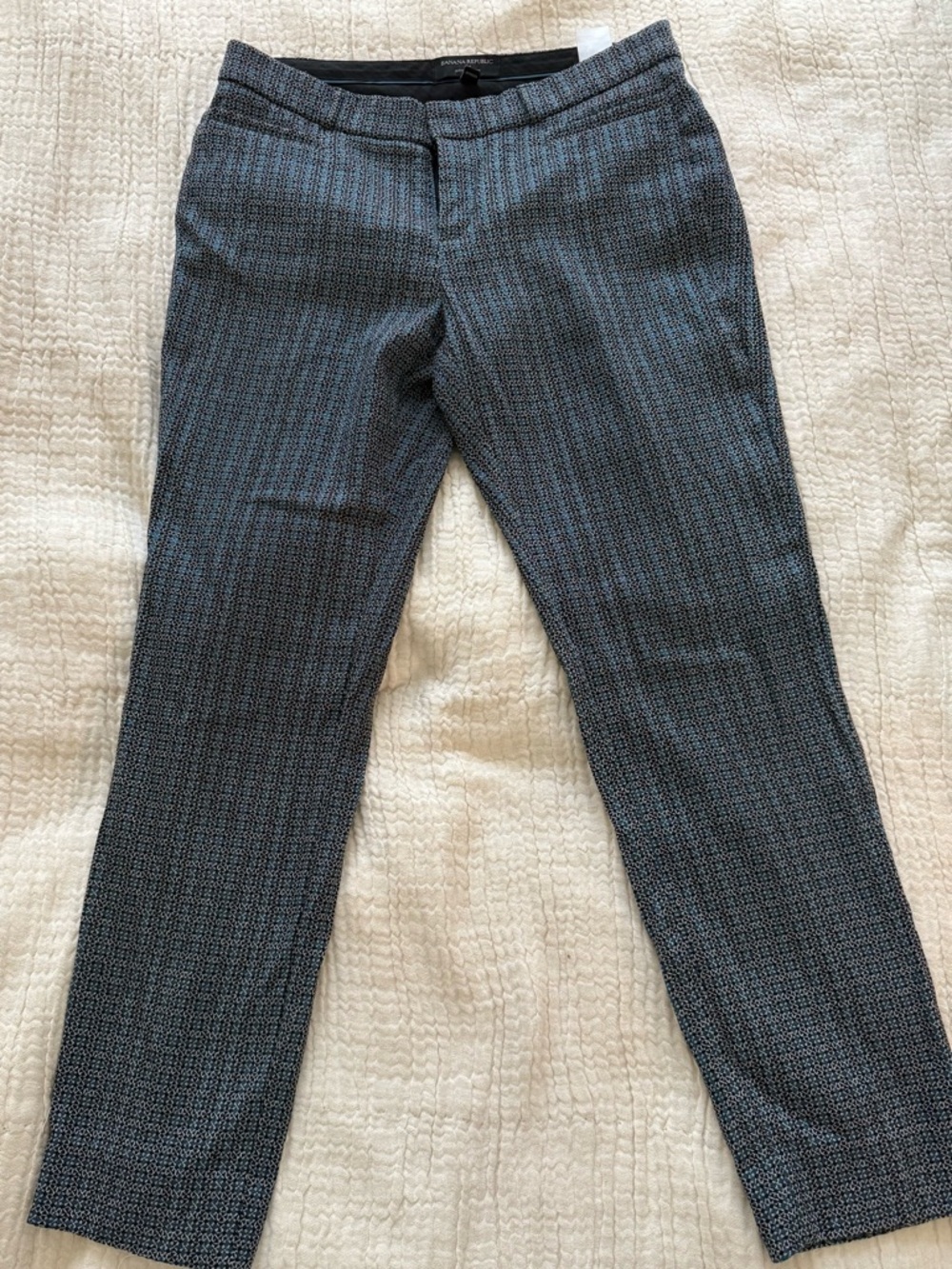 Banana Republic Curvy Fit Patterned Dress Pants